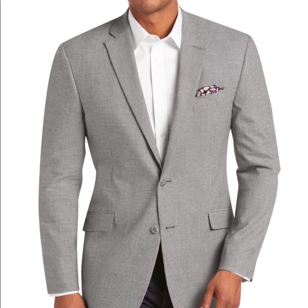 1905 Black and White Check Sport Coat